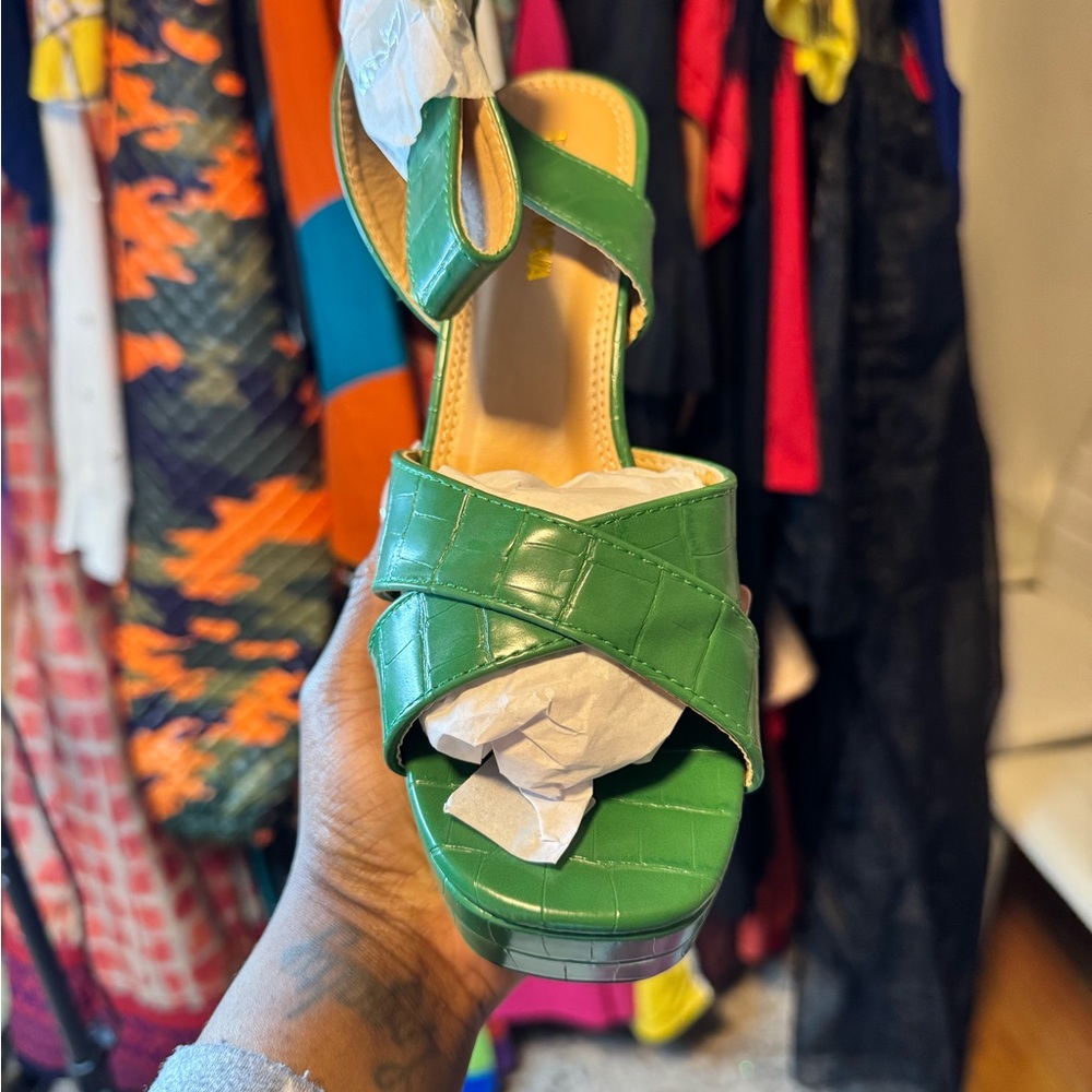 Green Women's Sandals